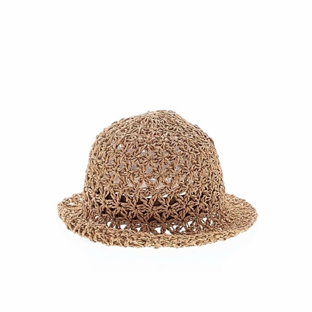 Wyeth Packable Straw Bucket Hat Tan, OS